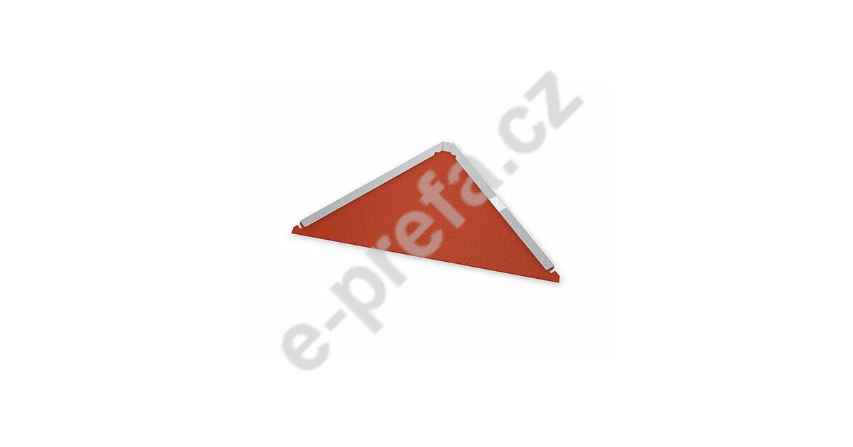 PREFA okapová/startovací šablona 29x29 stucco