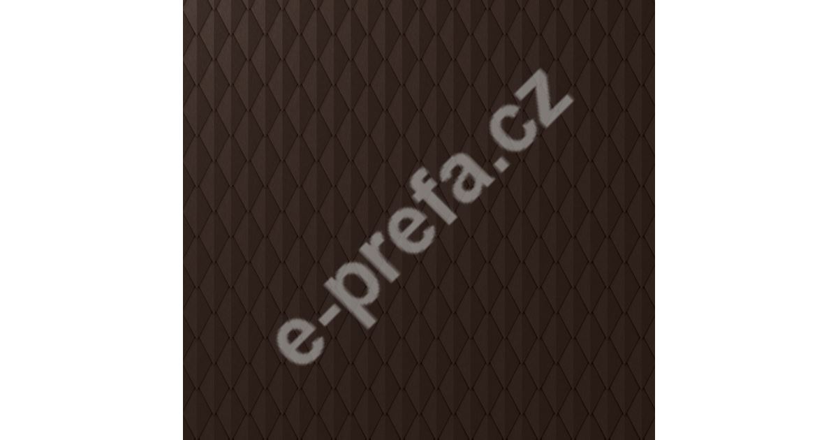 PREFA věžovka stucco, 305 x 175 mm, Oříšková P.10 PREFA věžovka 305 x 175 mm - Oříšková P.10