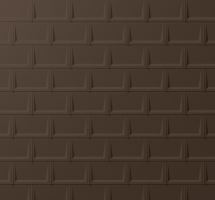 PREFA střešní panel r.16, 700 x 420 mm stucco, Vojenská hnědá - khaki P.10