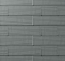 PREFA fasádní panel fx.12 malý, povrch hladký, Světle šedá P.10
