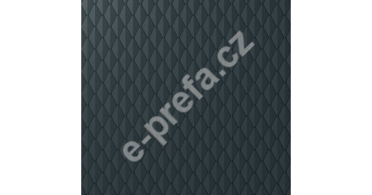 PREFA věžovka stucco, 305 x 175 mm, Antracit P.10 PREFA věžovka 305 x 175 mm - Antracitová P.10