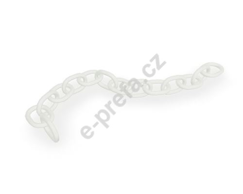 PREFA svodové řetězy, 5 mm, Prefa bílá
