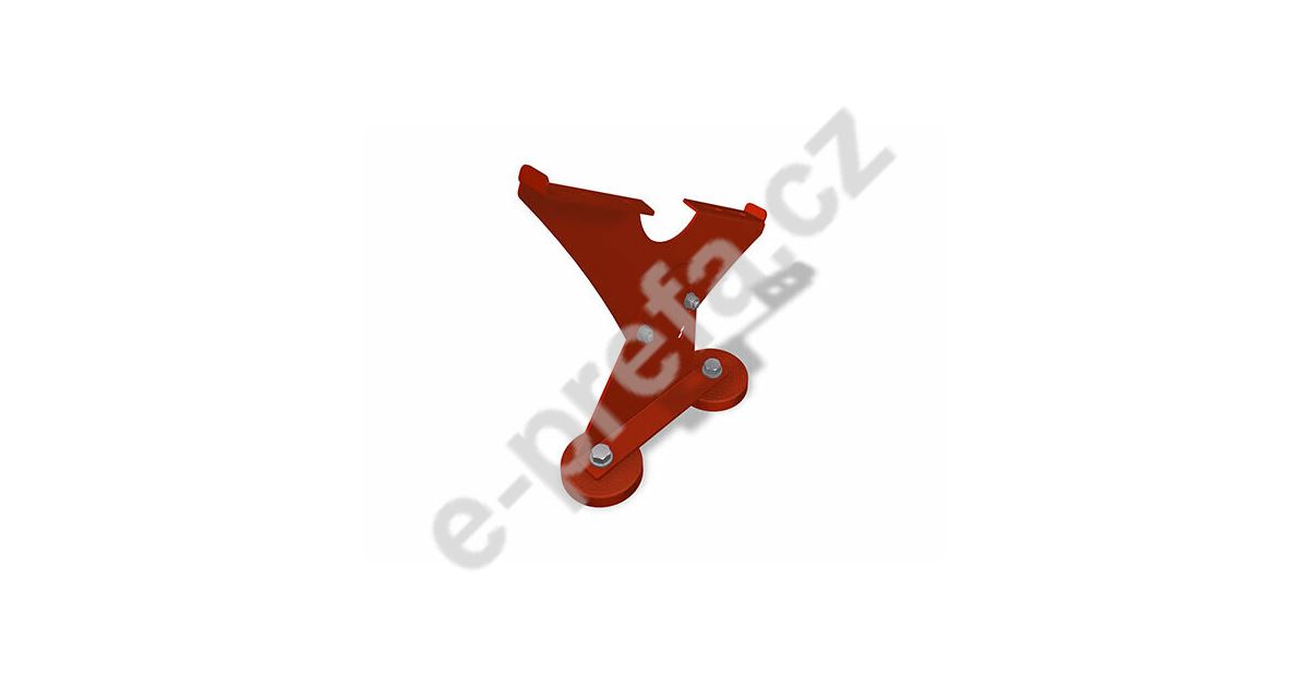 PREFA držák stoupací plošiny, na dvou podložkách, 360 mm,