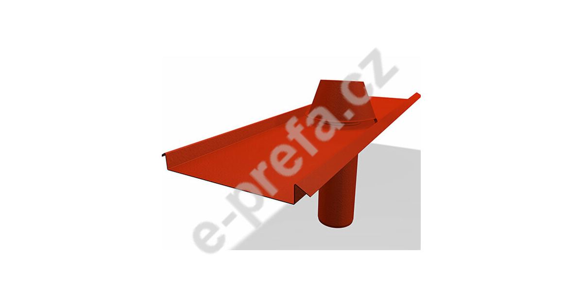 PREFA kolmý prostup 100mm,