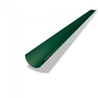 PREFA žlaby, okapy půlkulaté o délce 3m, 250mm, Mechově zelená
