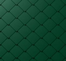 PREFA falcovaná šablona, 44 x 44 mm stucco, Mechově zelená P.10