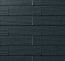 PREFA střešní panel fx.12, 1400 x 420 mm velký hladký, Černá P.10