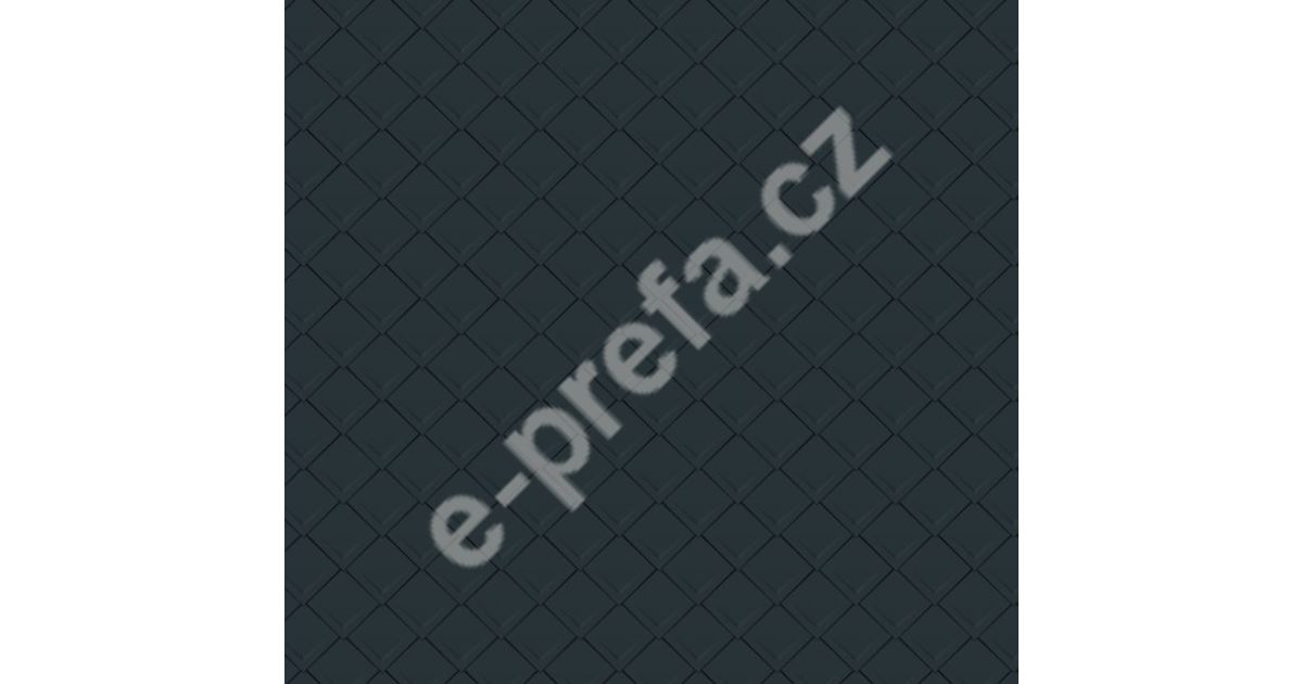 PREFA falcovaná šablona 29x29, povrch stucco, Antracit P.10 PREFA falcovaná šablona 29 x 29 - stucco - Antracit P.10