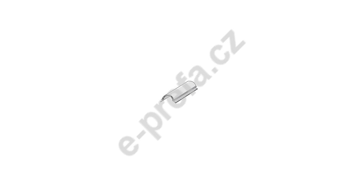 PREFA hřebenáč jet-lüfter hladký, délka 3M