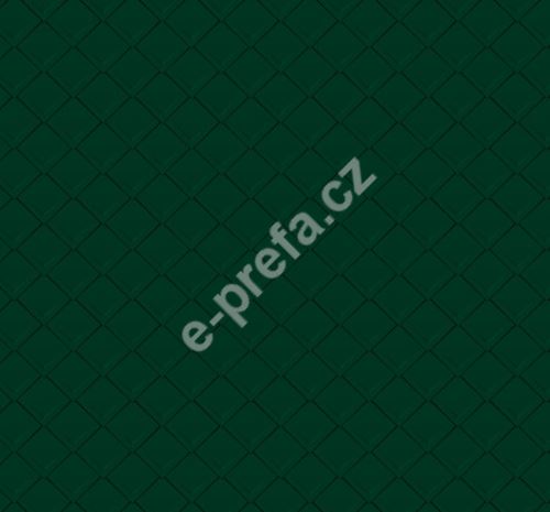 PREFA falcovaná šablona 29x29, povrch stucco, Mechově zelená P.10