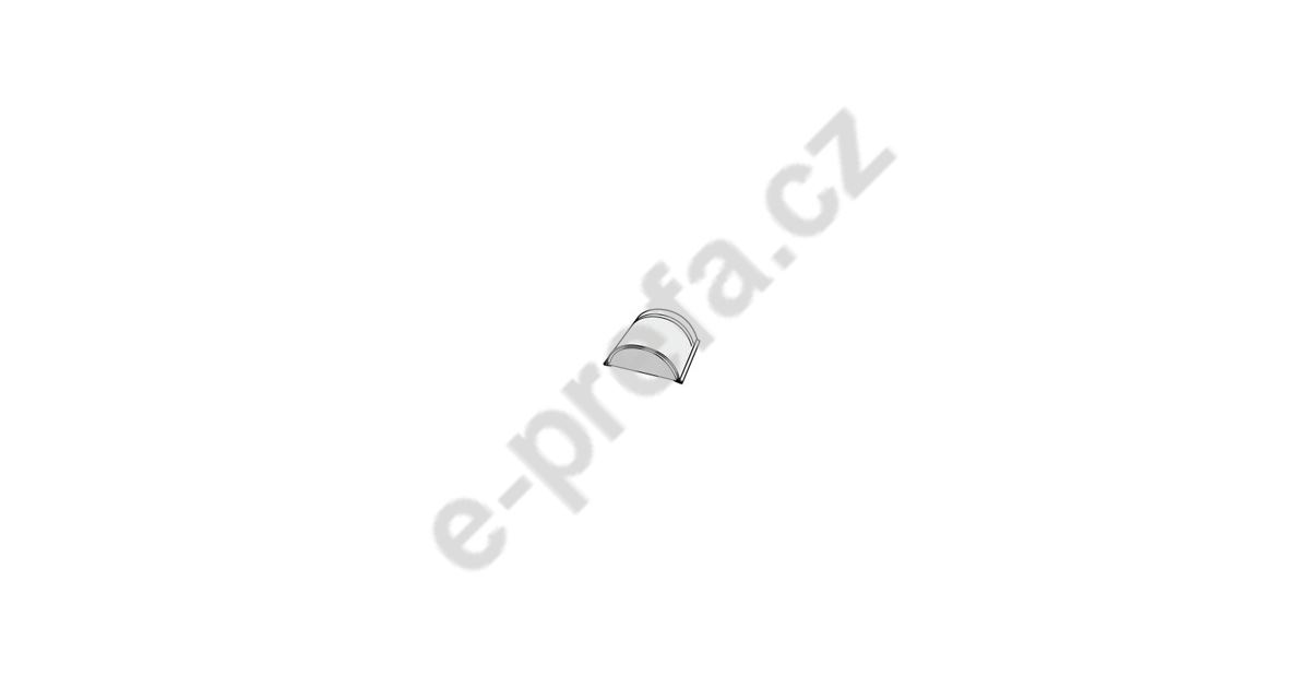 PREFA - ukončení hřebenáče pro jet-lüfter, hladký